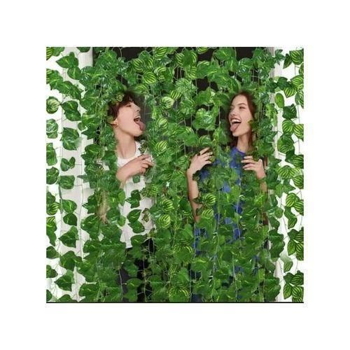product_image_name-Fashion-2 PACKS Green Artificial Synthetic Dropping Flowers Drape-1