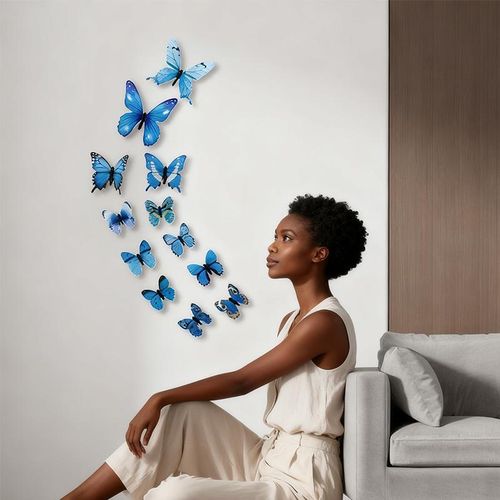 product_image_name-MaGea-3D Glow in The Dark  Luminous Butterfly Wall & Ceiling Stickers - Removable Decals for Kids' Nursery or Bedroom-2