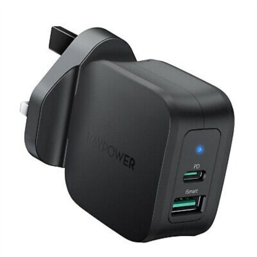 product_image_name-Ravpower-PD Pioneer 2-Port USB&C Wall Charger For All Devices-1