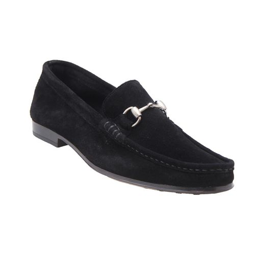 O'Tega Chain Detail Suede Loafers - Black | Jumia Nigeria