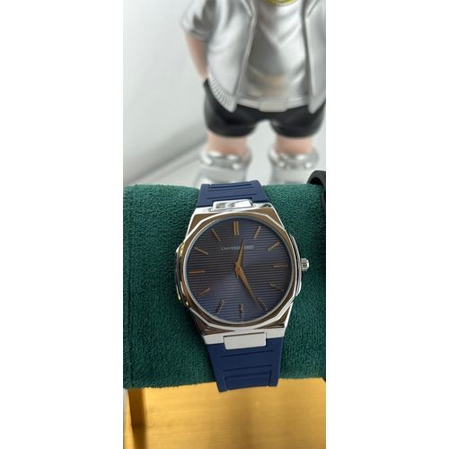 product_image_name-Fashion-Universe Point Smart Rubber Wrist Watch Blue-1