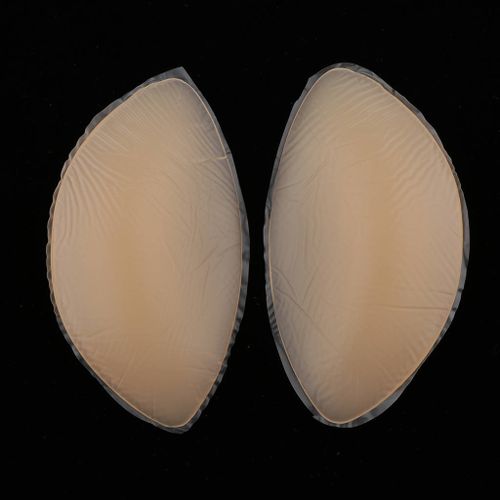 Generic Silicone Bra Insert Pads Push Up Breast Enhancers Skin Color