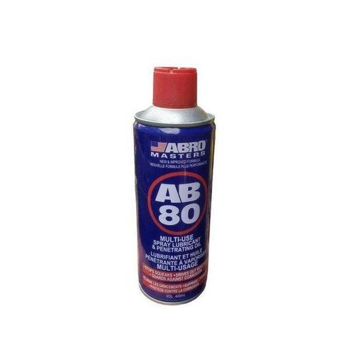 ABRO AB-80 Multi-Use Spray Penetrating & Lubricant Oil