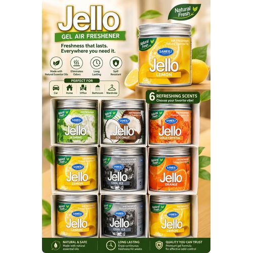 Generic Sameili Jello Premium Gel Air Freshener – Assorted Scents (80g) - image 2