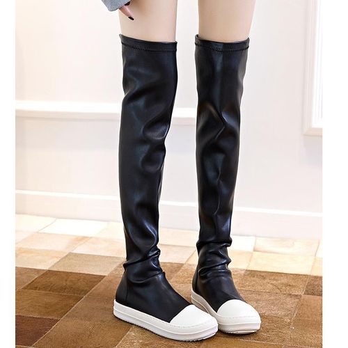 Knee high trainers discount