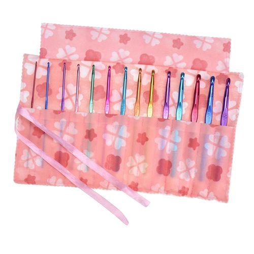 Generic 14Pcs Crochet Hooks Set With Case Tools Crochet Hooks For