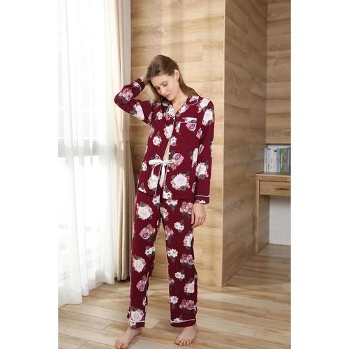Generic Night Suits For Women Pajamas Set Cotton Ladies Pyjamas Pijamas For Women Two Piece Sleepwear Home Clothes Home Wear Nightwear Jumia Nigeria
