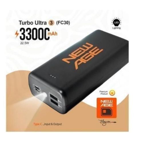 product_image_name-New Age- 33000mAh POWER BANK FAST CHARGE TYPE C INPUT & OUTPUT -1