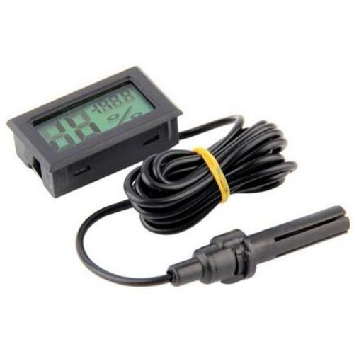 Temperature Humidity Meter Reptile Thermometer Hygrometer Embedded