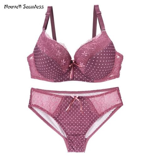 Penkiiy Women Bras Fashion Woman's Lace Beauty Back Solid Strap Wrap Plus  Size Bra Underwear Hot Pink Bras 