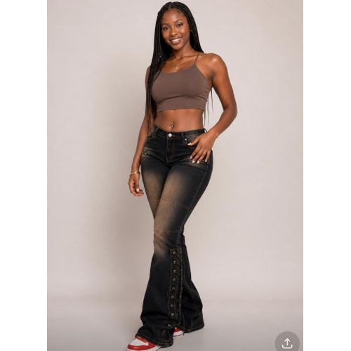 Sbk Ladies Side Rope Jean