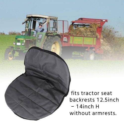 Universal Riding Lawn Mower Seat Cover Comfort Padded Cushion Tractor Seat  Cover 