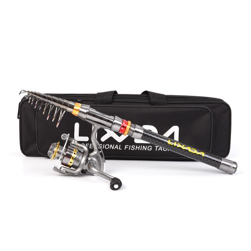 Lixada Telescopic Fishing Rod And Reel Combo Full Kit