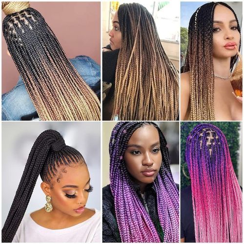 Crochet Braids 24 RootsPcs Goddess Box braids Nigeria