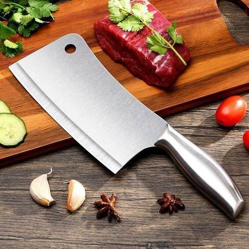 Generic KITCHEN STAINLESS STEEL ORIGINAL BUTCHER KNIFE