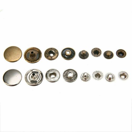 Generic 120 Set Leather Snap Fasteners Kit 12.5mm Metal Button Snaps