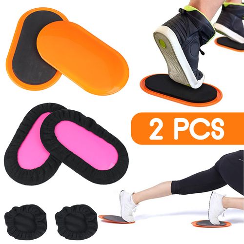 Yoga Slider,2Pcs Oval Yoga Sliding Fitness Sliding Disc Fitness