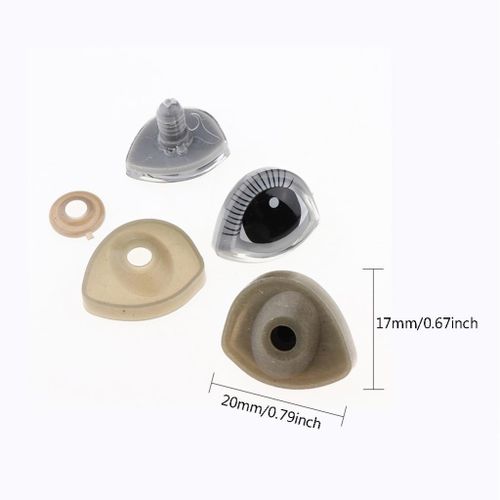 Generic 17 X 20mm Safety Eyes Washers For DIY Bear Doll