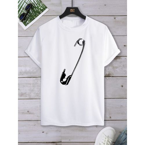 Round Neck T-Shirt-White