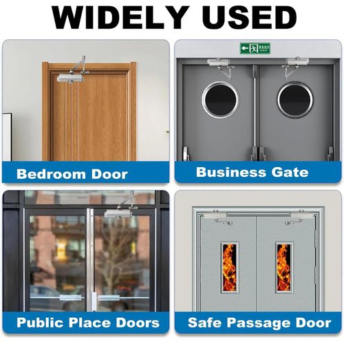 product_image_name-Flushrenic-Automatic Door Closer,Automatic Door Closer Safety Spring Door Closer,Adjustable Quiet Door Closer , Heavy Duty Gate Closer,Residential and Light Commercial Use.-5