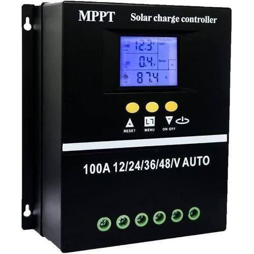 Generic 100A) SMART MPPT 12V/24V/36V/ 48V/60A/ 80A/ 100A/High Input Solar Charge Controller With LCD