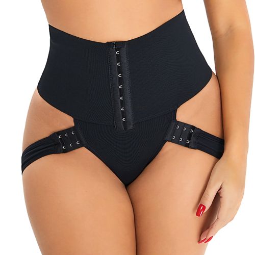 New Women High Waist Body Shaper Slimming Shapewear Solid Color