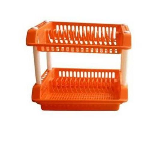 Generic Plastic Plate Rack (Orange)