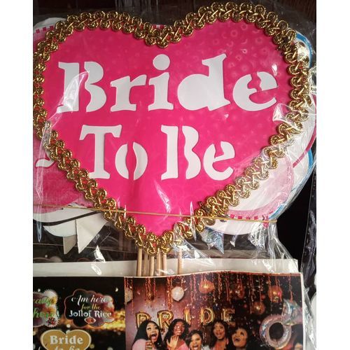 product_image_name-Generic-10pcs Bride To Be Sticker+Wooden Stand "Decorate Special Day-6