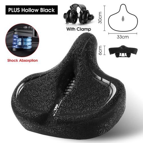 Generic MTB Bike Seat Wide Sofa Like Comfy Oversized Saddle Electric Bike Exercise Stationary Bike Seat Jumia Nigeria