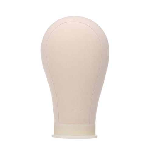 Bestauty Canvas Block Head Mannequin Head Wig Display