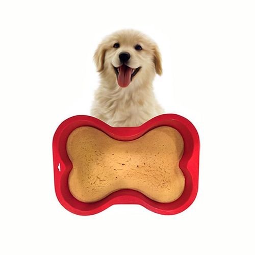 Small Silicone Dog Bone Shaped Cake Mold