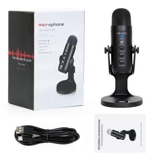 product_image_name-Generic-Condenser Microphone USB Gaming Microphone For PC Computer Streaming Video Podcasting Studio Recording-1