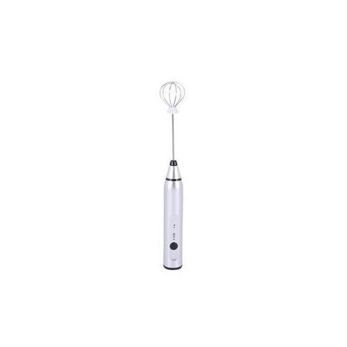 Rechargeable Electric Milk Frother Handheld 2 Whisk Foam Maker