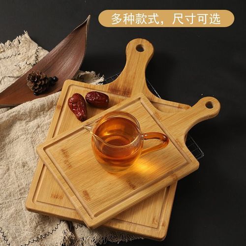 product_image_name-Generic-2pcs Square Bamboo Pizza And Fruit Tray-1