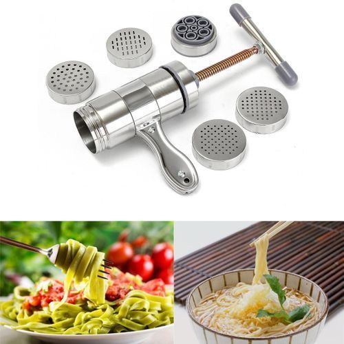 Stainless Steel Pasta Noodle Maker Fruit Juicer Press Spaghetti