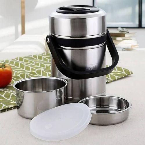 Generic 1.9L- Stainless Steel Food Flask