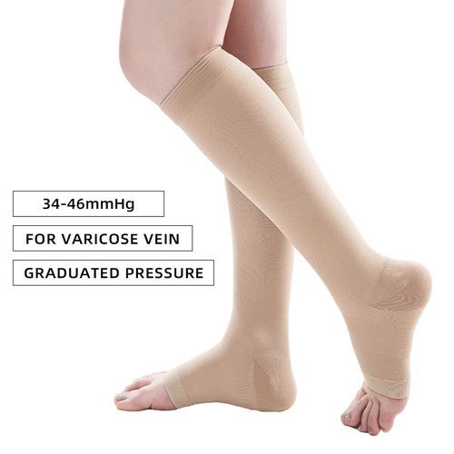 34-46mmhg Medical Compression Pantyhose Plus Size Women Tights