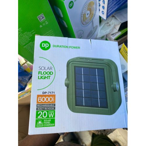 product_image_name-Dp- Rechargeable 20W Solar Flood Light (6000mAh)-1