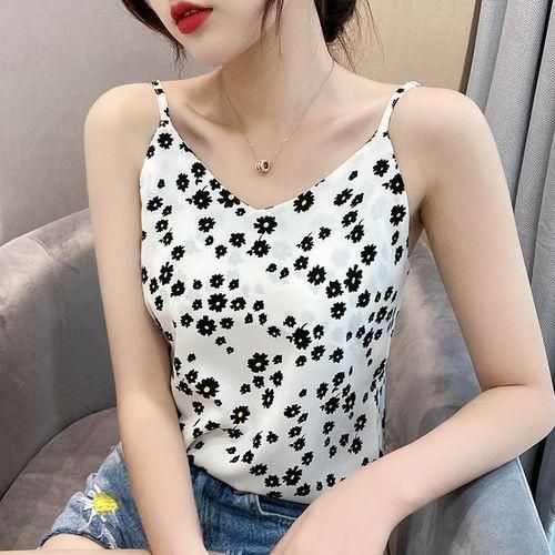 korean sleeveless blouse
