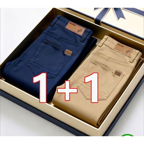 Fashion 2 in 1 Quality Smart Chinos Trouser For Men