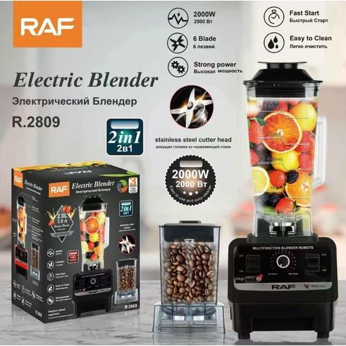 RAF 2-in-1 Heavy Duty Electric Blender