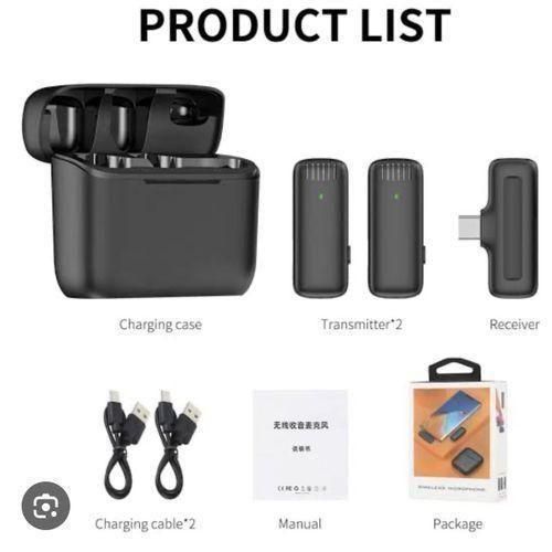 product_image_name-Generic-J13 Dual Wireless Lavalier Noise Reduction Microphone-2