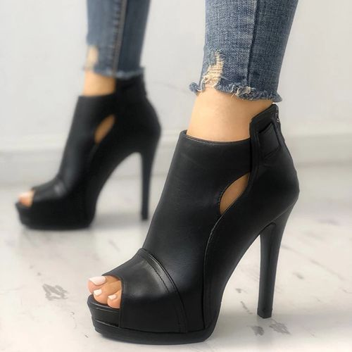 New Black Strappy Holow Out Platform Stiletto Heels Pink Summer Roman Style  Gladiator Sandals Shoes Size 34 EPacket 321c From Stanig, $37.86 |  DHgate.Com