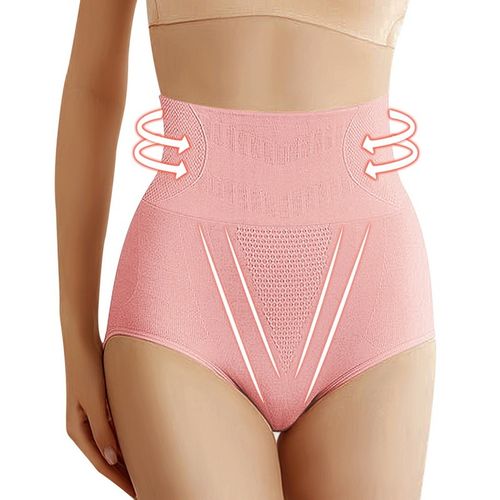 Fashion (Pink4)Women High Waist Shaping Panties Breathable Body