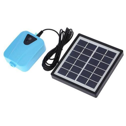 Generic Solar Powered DC Charging Oxygenator Water Oxygen Pump Pond ...