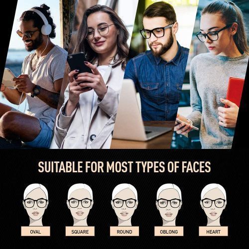 product_image_name-Generic-Unisex Anti Blue Light Protective Computer Screen Glasses-6