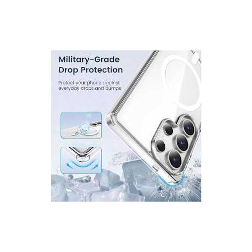product_image_name-Generic-Samsung Galaxy S25 Ultra Case Magsafe Shockproof Magnetic Clear Phone Cover-3