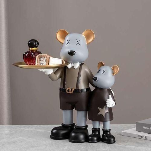 Generic Artistic Mouse Family Tray & Desktop Organizer