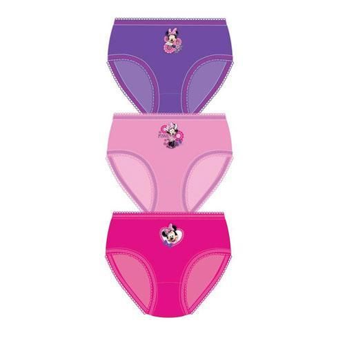 Minnie Mouse 3 Pack Girls Briefs