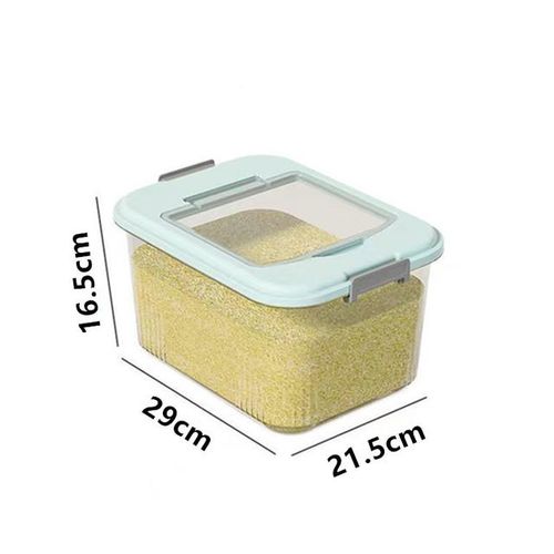 10kg Large Flour Container Rice Dispenser Food Storage Box for Kitchen